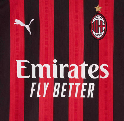 CAMISETA Y PANTALON CORTO PARA NIÑO AC MILAN HOME 24/25