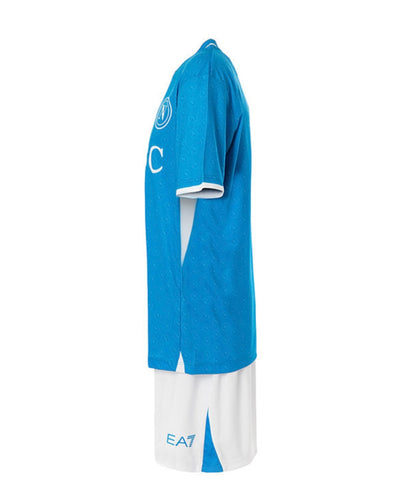 CAMISETA Y PANTALON CORTO PARA NIÑO NAPOLI HOME 24/25