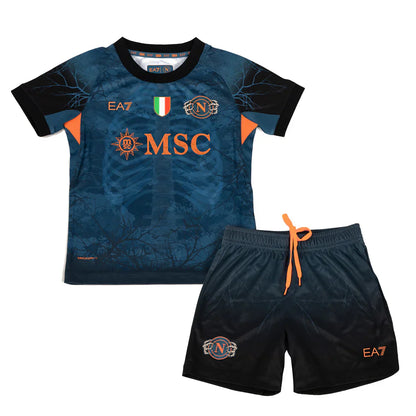 CAMISETA Y PANTALON CORTO PARA NIÑO NAPOLI HALLOWEEN 25/26