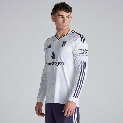 CAMISETA MANCHESTER UNITED AWAY MANGA LARGA 25/26