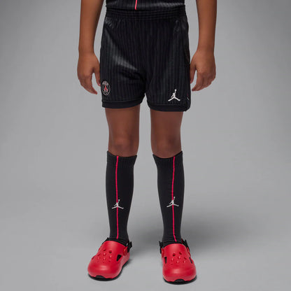 CAMISA E PANTALONES CORTOS PARA NIÑOS PSG JORDAN FOURTH 25/26 - CON MEDIAS
