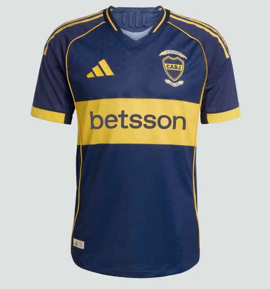 CAMISETA BOCA JUNIORS HOME VERSIÓN JUGADOR 25/26