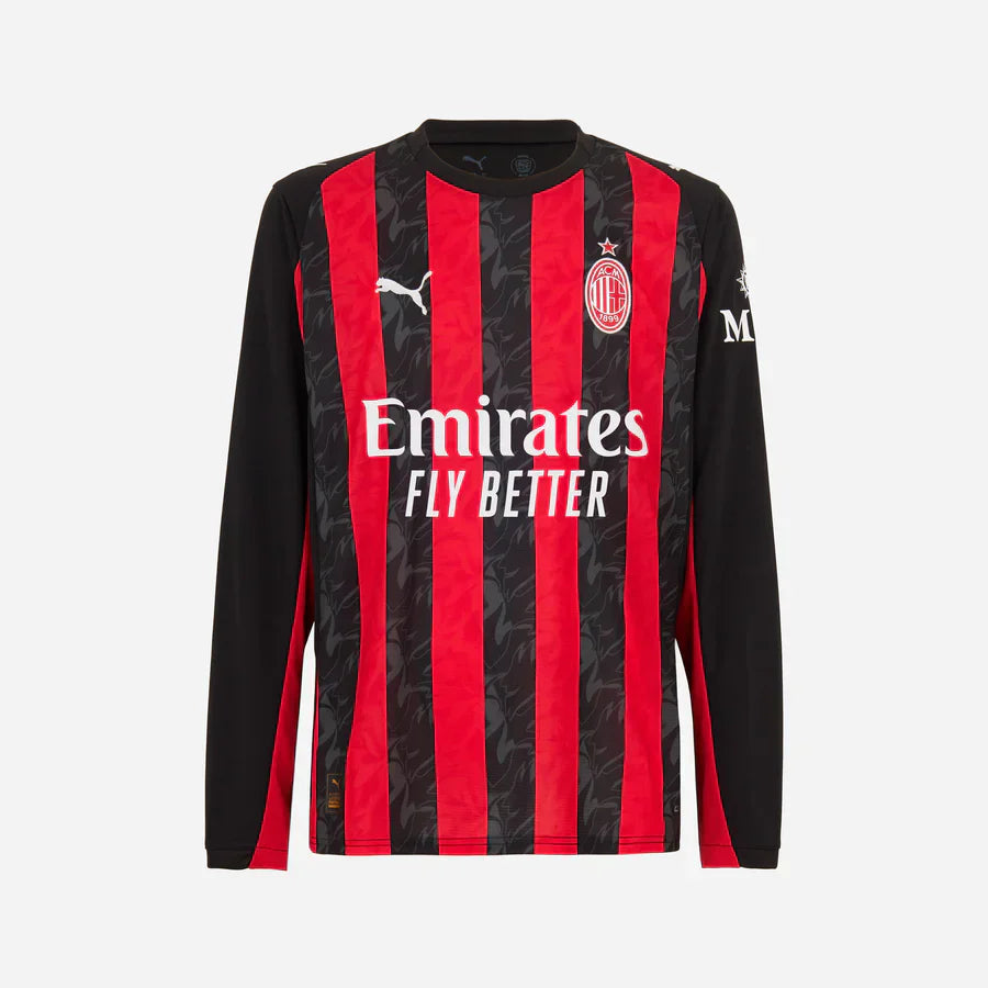 CAMISETA AC MILAN HOME 25/26 - MANGA LARGA