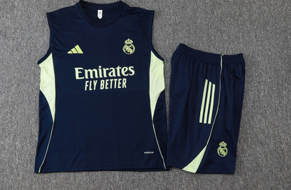 CAMISETA Y PANTALÓN CORTO ENTRENAMIENTO REAL MADRID 25/26