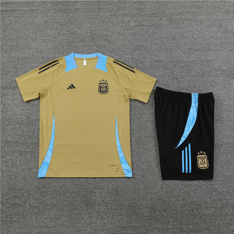 CAMISETA Y PANTALONES CORTOS PARA NIÑO ARGENTINA 24/25