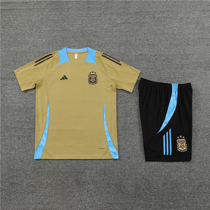 CAMISETA Y PANTALONES CORTOS PARA NIÑO ARGENTINA 24/25