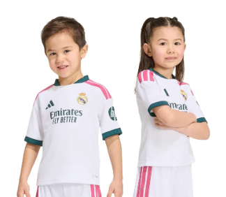 CAMISETA NIÑOS REAL MADRID HOME 26/27