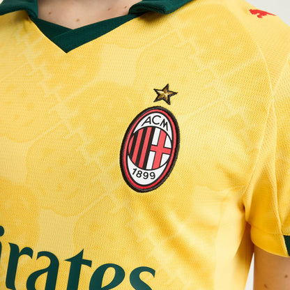CAMISETA Y PANTALON CORTO PARA NIÑO AC MILAN THIRD 25/26 - CON MEDIAS