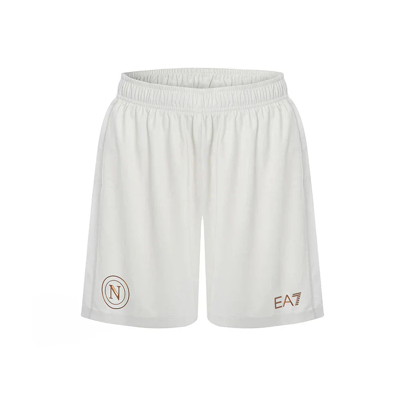 CAMISETA Y PANTALON CORTO PARA NIÑO NAPOLI AWAY 25/26