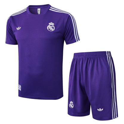 CAMISETA Y PANTALÓN CORTO ENTRENAMIENTO REAL MADRID 25/26