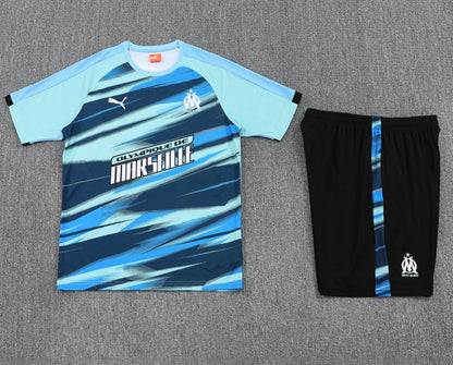 CAMISETA Y PANTALÓN CORTO ENTRENAMIENTO OLYMPIQUE DE MARSEILLE 25/26