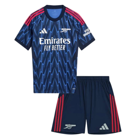 CAMISA Y PANTALONES CORTOS PARA NIÑOS ARSENAL AWAY 25/26