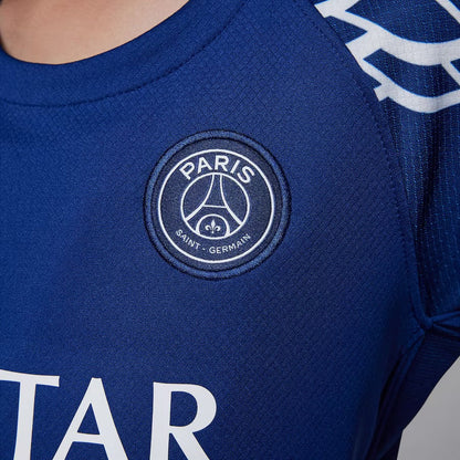 CAMISA E PANTALONES CORTOS PARA NIÑOS PSG JORDAN FOURTH 24/25 - CON MEDIAS