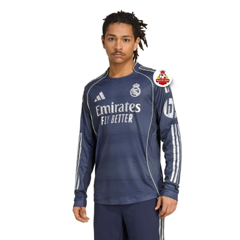 Camiseta azul de entrenamiento Real Madrid Adidas, modelo hombre, Reino del Futbol