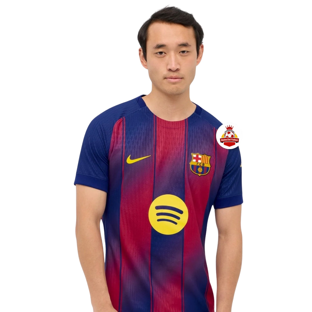 Camiseta FC Barcelona azulgrana 2024 Nike con logo Spotify, tienda Reino del Futbol