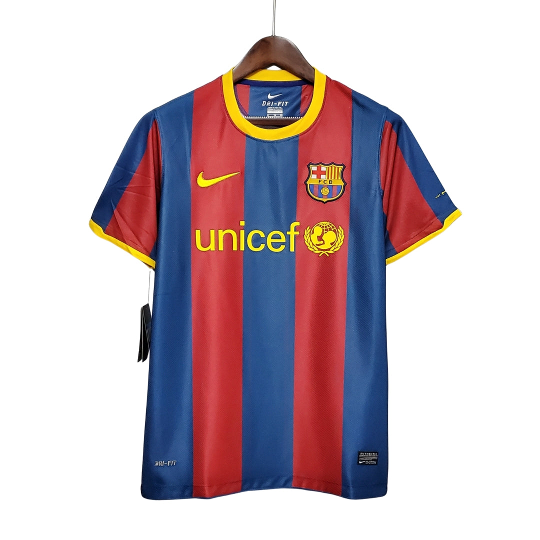 Camiseta FC Barcelona azulgrana Nike con logo UNICEF para aficionados al fútbol en Reino del Futbol.