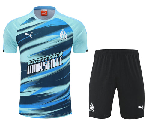 CAMISETA Y PANTALÓN CORTO ENTRENAMIENTO OLYMPIQUE DE MARSEILLE 25/26