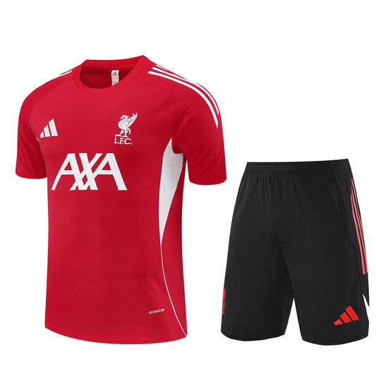 CAMISETA Y PANTALONES CORTOS PARA NIÑO LIVERPOOL 25/26