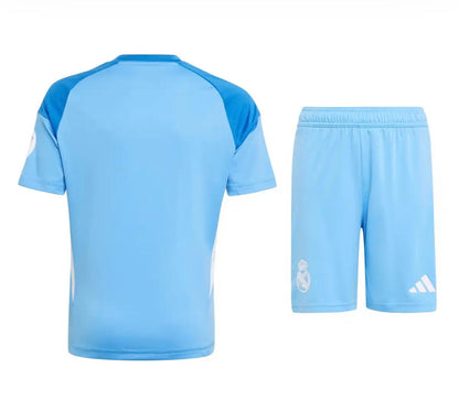CAMISETA Y PANTALONES CORTOS NIÑOS REAL MADRID PORTERO 25/26
