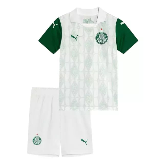 CAMISETA Y PANTALON CORTO PARA NIÑO PALMEIRAS AWAY 25/26