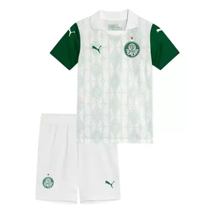 CAMISETA Y PANTALON CORTO PARA NIÑO PALMEIRAS AWAY 25/26