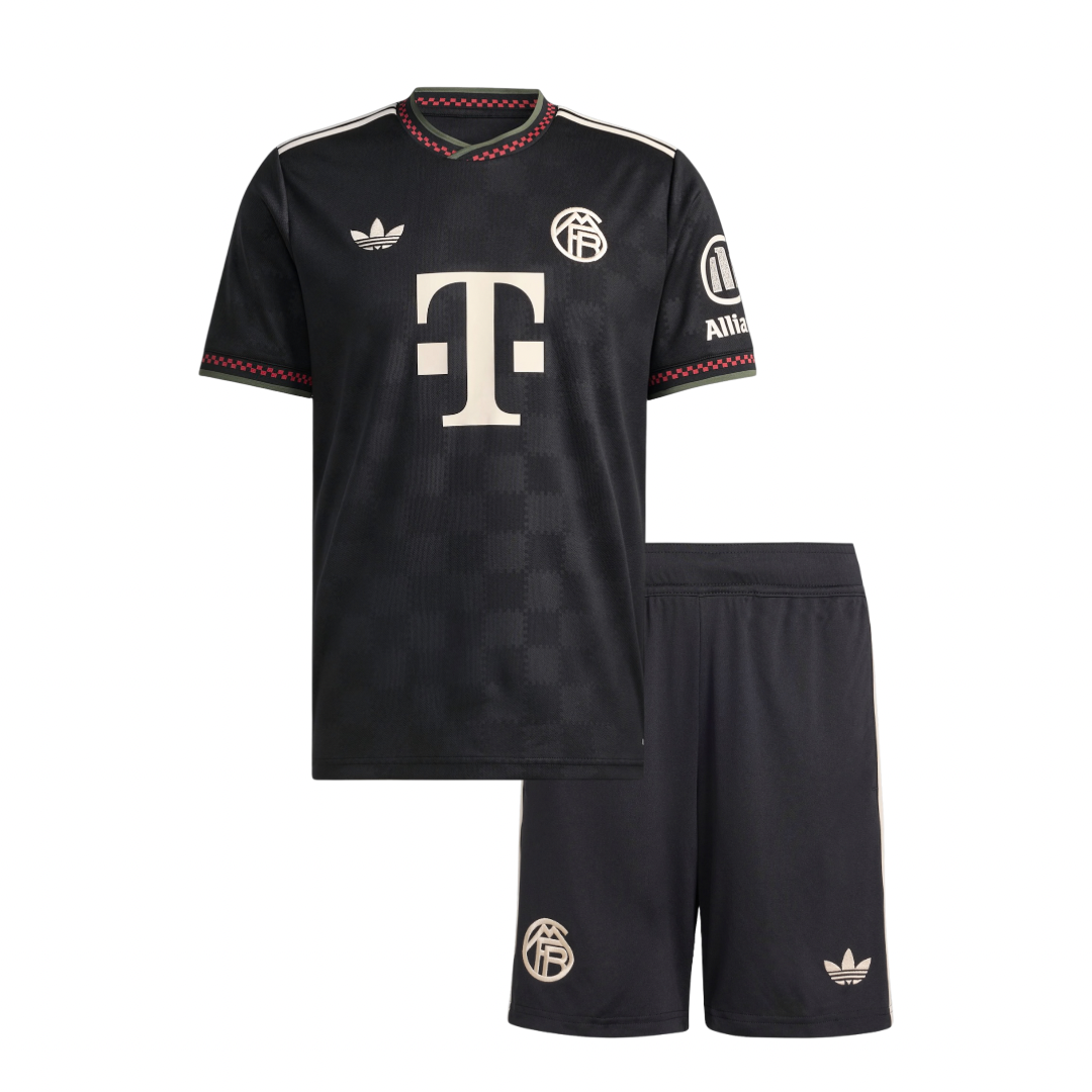 CAMISETA Y PANTALONES CORTOS PARA NIÑOS BAYERN DE MÚNICH THIRD 25/26
