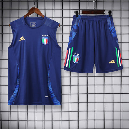 CAMISETA Y PANTALÓN CORTO DE ENTRENAMIENTO ITALIA 25/26
