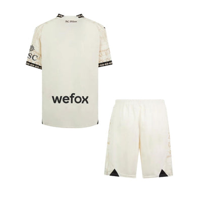 CAMISETA Y PANTALON CORTO PARA NIÑO AC MILAN X PLEASURES 2023/24 – LIGHT VERSION