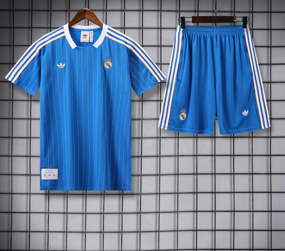 CAMISETA Y PANTALÓN CORTO ENTRENAMIENTO REAL MADRID 25/26