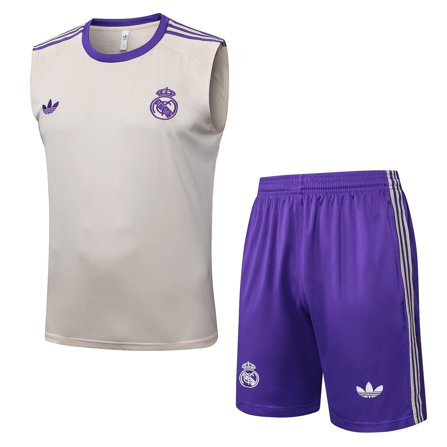 CAMISETA Y PANTALÓN CORTO ENTRENAMIENTO REAL MADRID 25/26