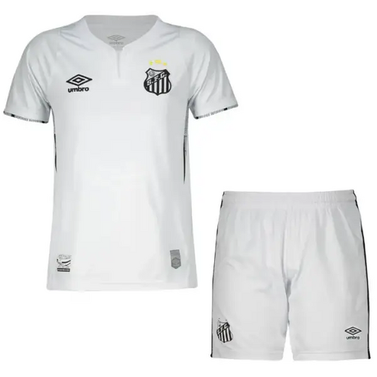 CAMISETA Y PANTALON CORTO NIÑO SANTOS HOME 24/25