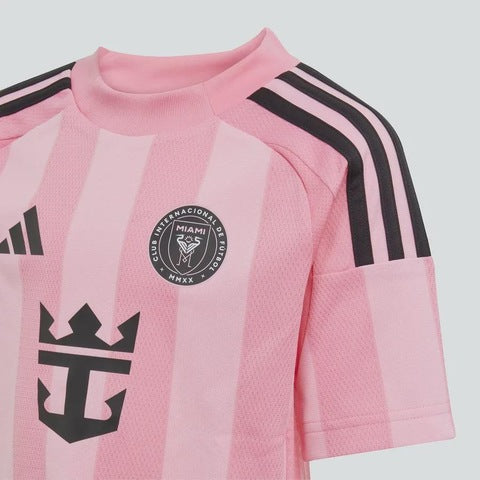 CAMISA E PANTALONES CORTOS PARA NIÑOS INTER MIAMI HOME 25/26