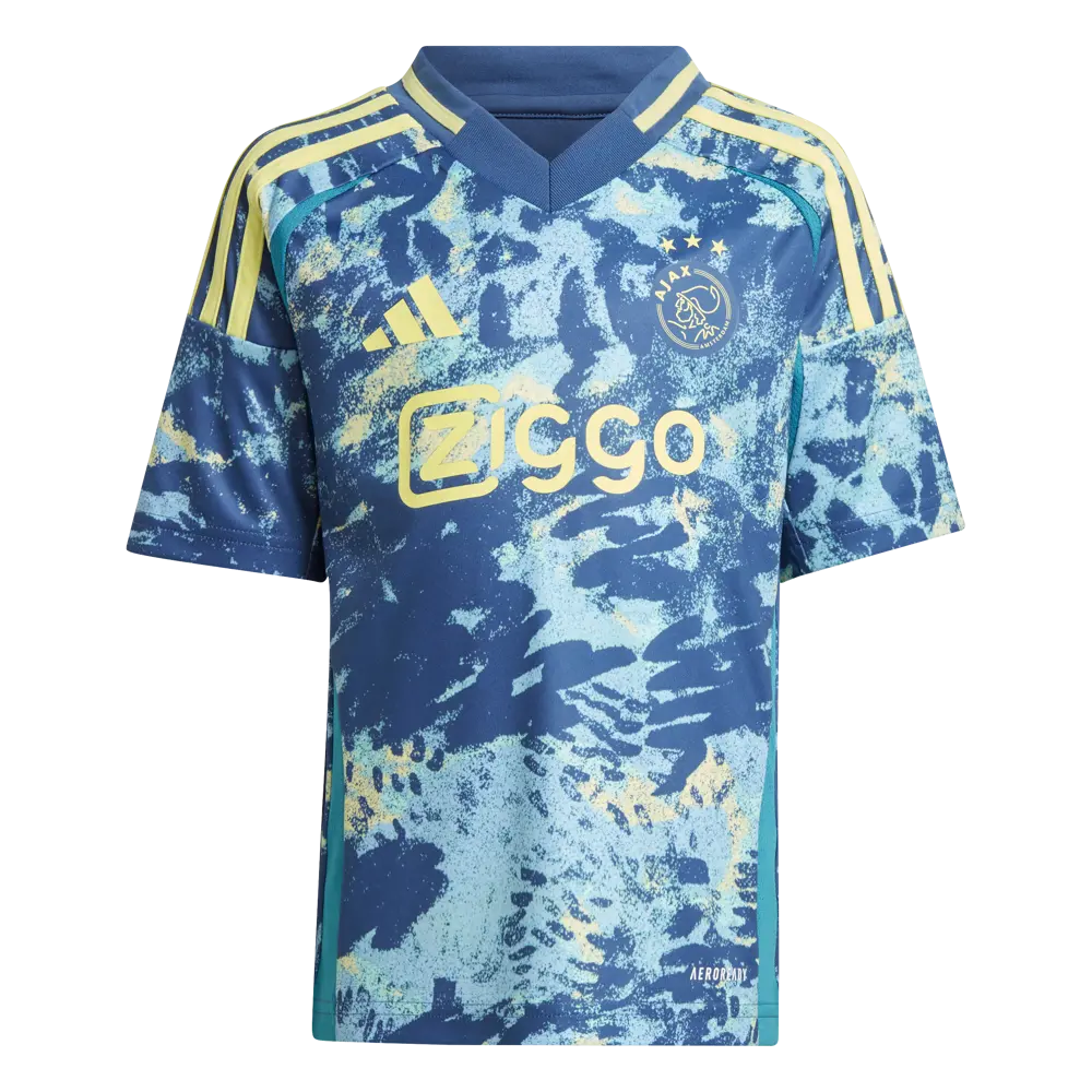 CAMISETA Y PANTALONES CORTOS PARA NIÑOS AJAX AWAY 24/25