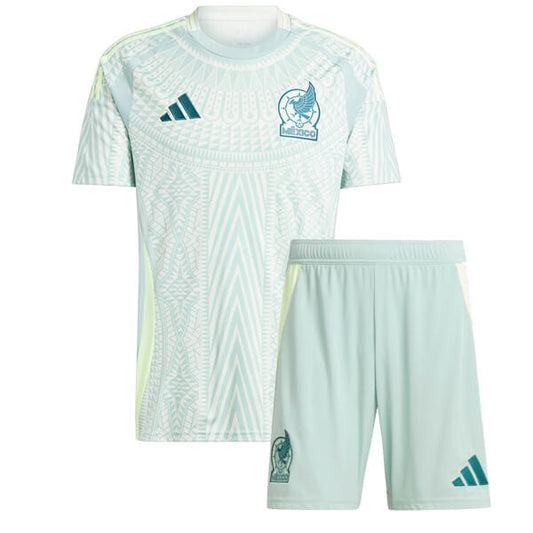 CAMISA E PANTALONES CORTOS PARA NIÑO MEXICO AWAY 24/25