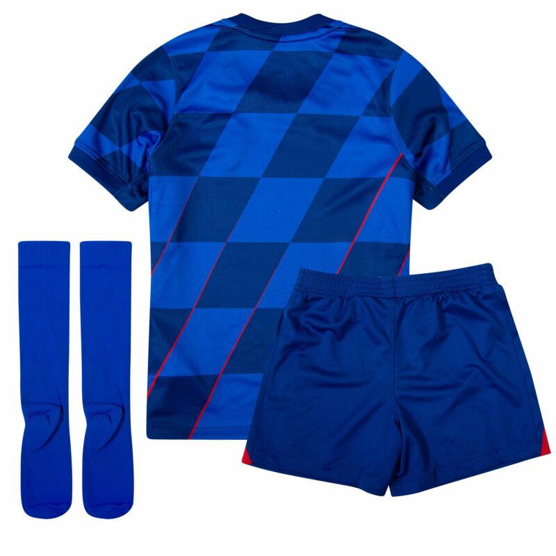 CAMISA E PANTALONES CORTOS PARA NIÑO CROACIA AWAY 24/25 - CON MEDIAS