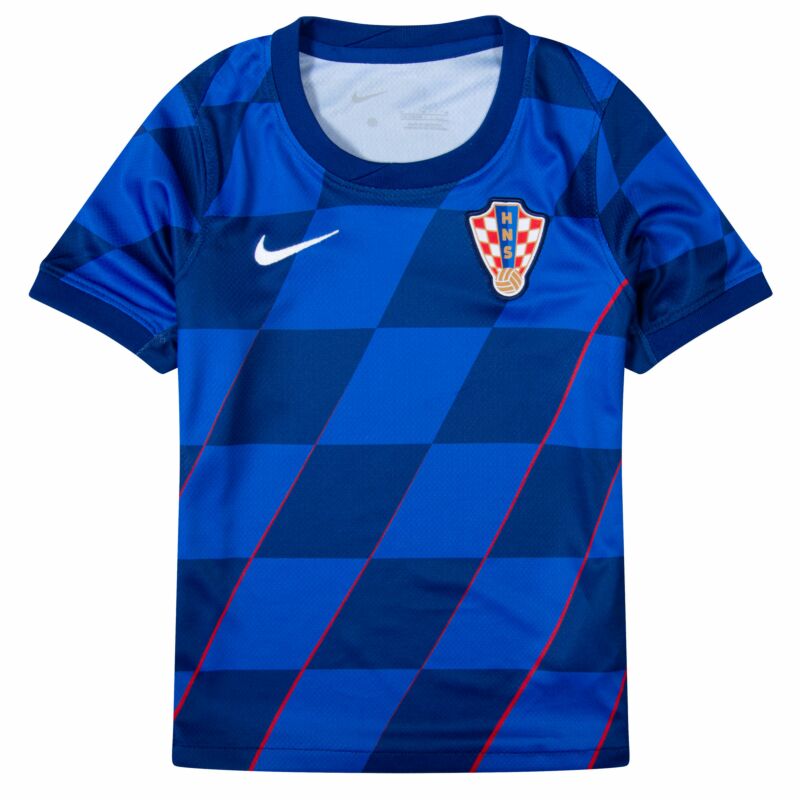 CAMISA E PANTALONES CORTOS PARA NIÑO CROACIA AWAY 24/25 - CON MEDIAS
