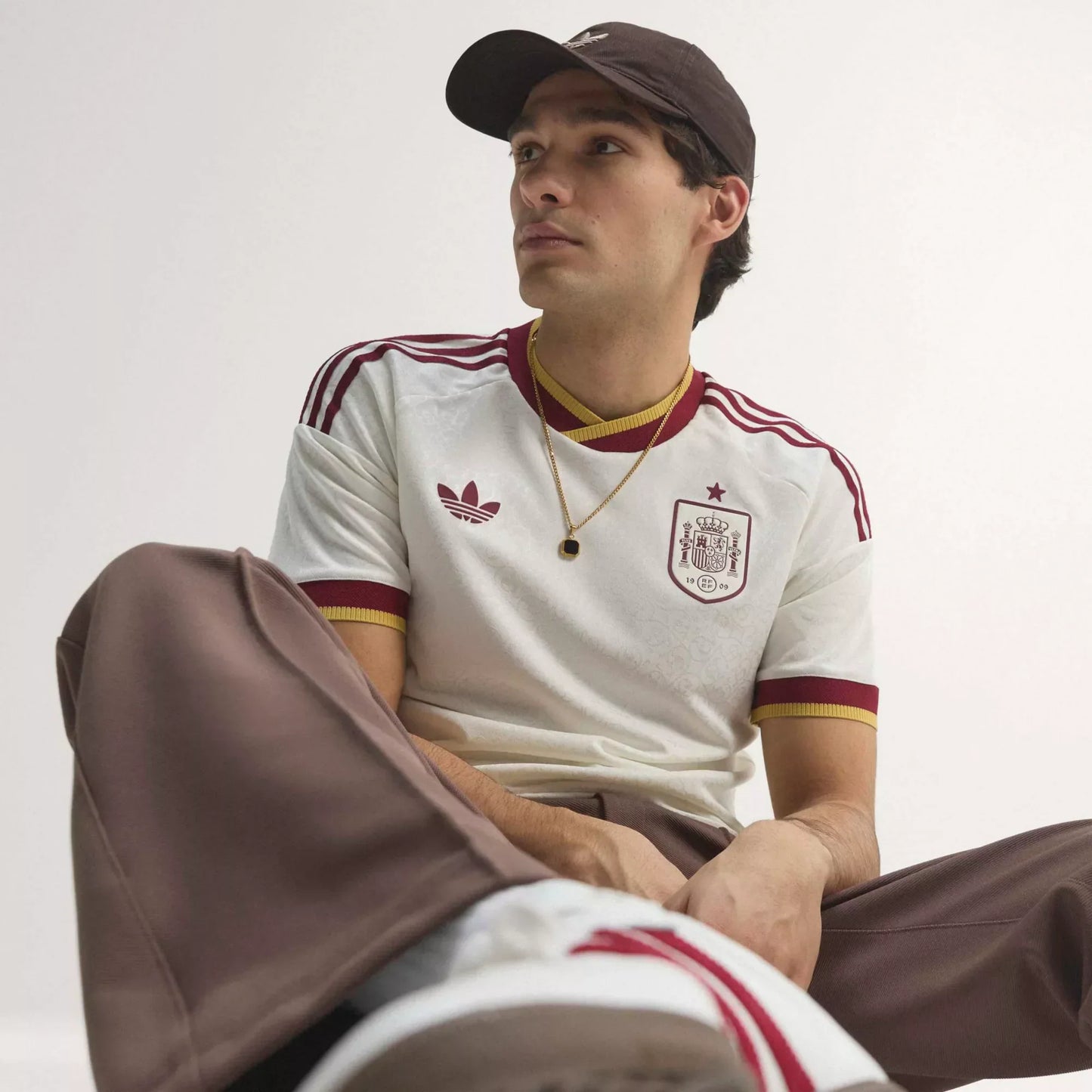 ESPAÑA 2026 VISITANTE JERSEY MUNDIAL COPA MUNDIAL 2026 JUGADOR