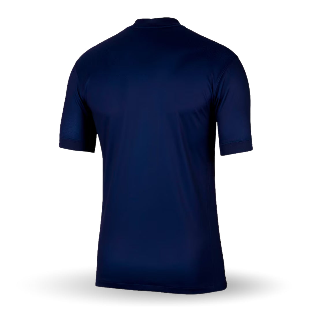 Camiseta de fútbol azul marino manga corta vista trasera, Reino del Futbol