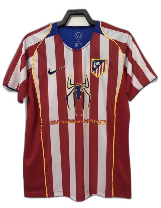 CAMISETA ATLÉTICO DE MADRID 04/05 I CASA - VERSIÓN RETRO