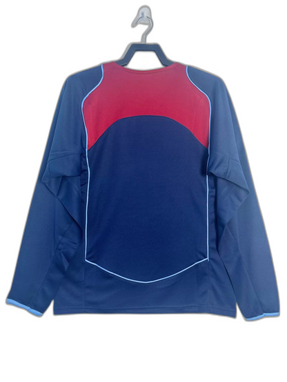 CAMISETA ATLÉTICO DE MADRID 04/05 II VISITANTE - MANGA LARGA VERSIÓN RETRO