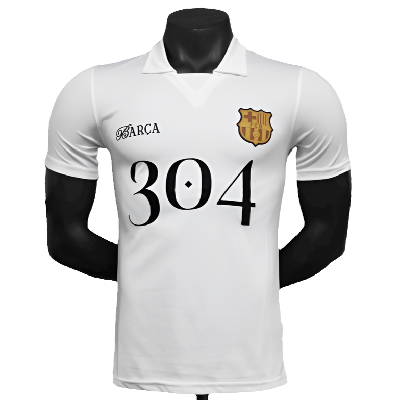 CAMISETA BARCELONA 25/26 EDICIÓN ESPECIAL - BLANCA - VERSIÓN JUGADOR