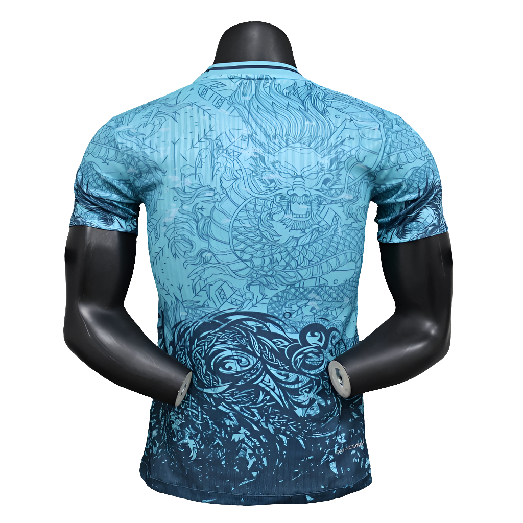 CAMISETA BARCELONA 25/26 EDICIÓN ESPECIAL - AZUL CLARO - VERSIÓN JUGADOR