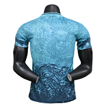 CAMISETA BARCELONA 25/26 EDICIÓN ESPECIAL - AZUL CLARO - VERSIÓN JUGADOR