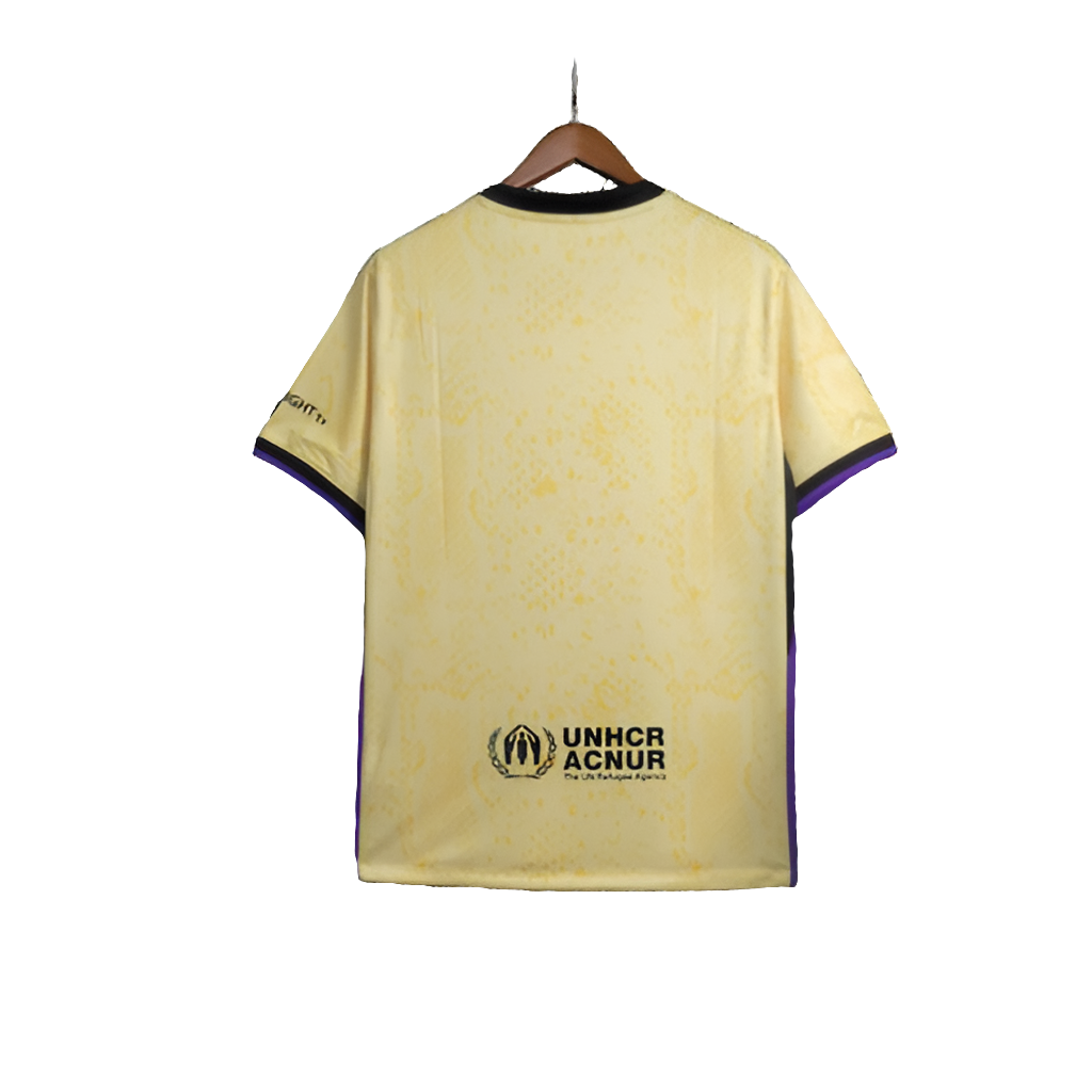 CAMISETA BARCELONA 25/26 EDICIÓN ESPECIAL - AMARILLA - VERSIÓN AFICIONADO