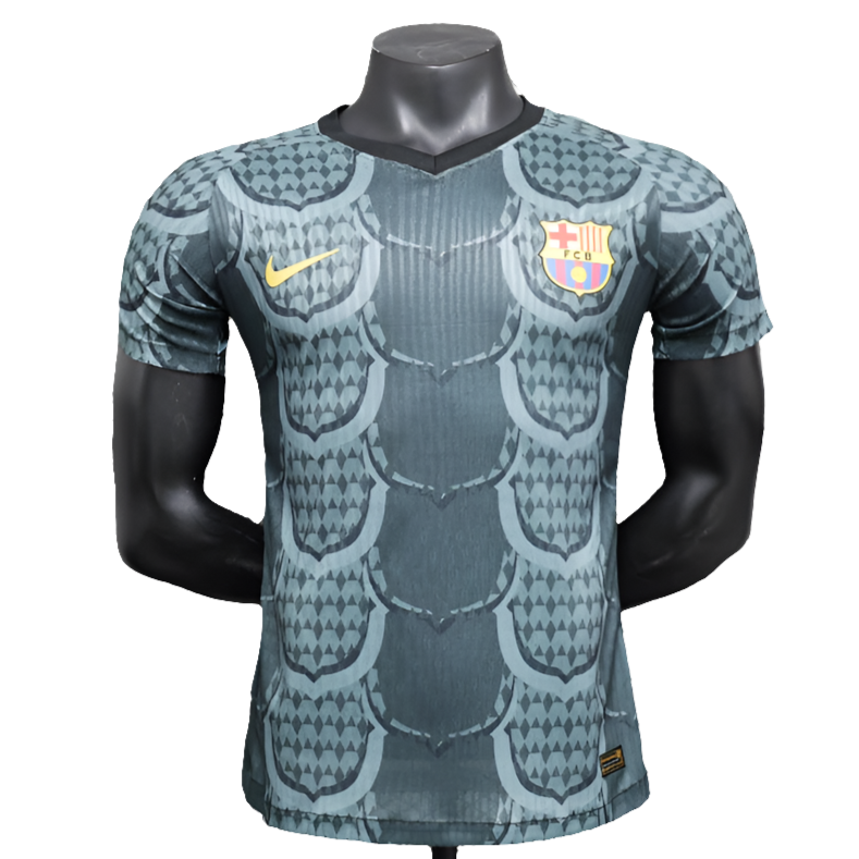 CAMISETA BARCELONA 25/26 EDICIÓN ESPECIAL - GRIS - VERSIÓN JUGADOR