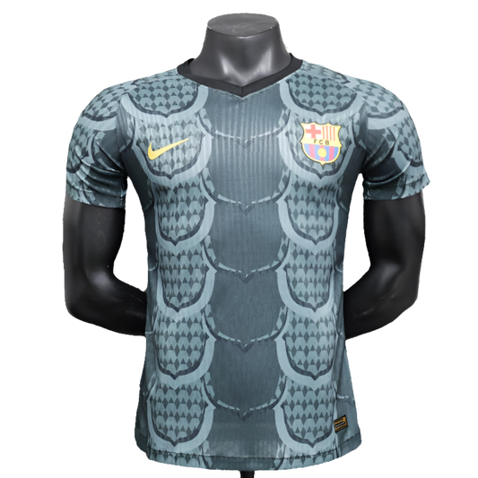 CAMISETA BARCELONA 25/26 EDICIÓN ESPECIAL - GRIS - VERSIÓN JUGADOR