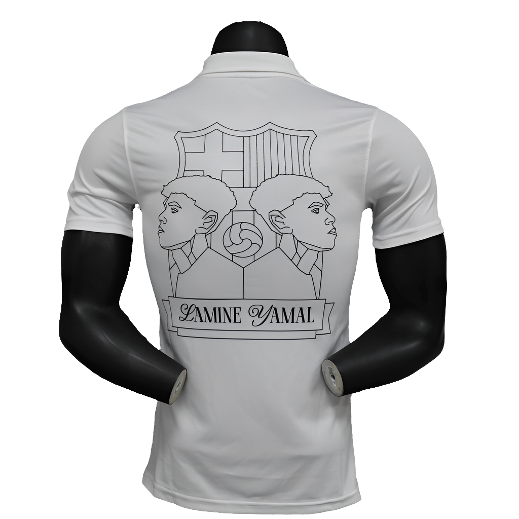 CAMISETA BARCELONA 25/26 EDICIÓN ESPECIAL - BLANCA - VERSIÓN JUGADOR