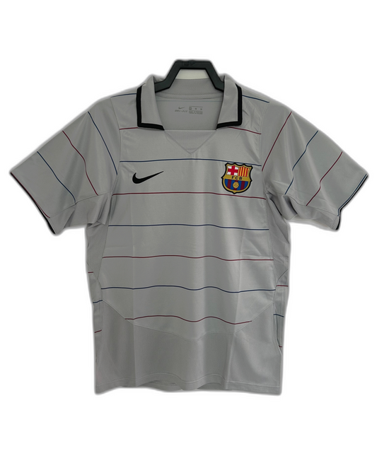 CAMISETA BARCELONA 03/04 II VISITANTE - VERSIÓN RETRO