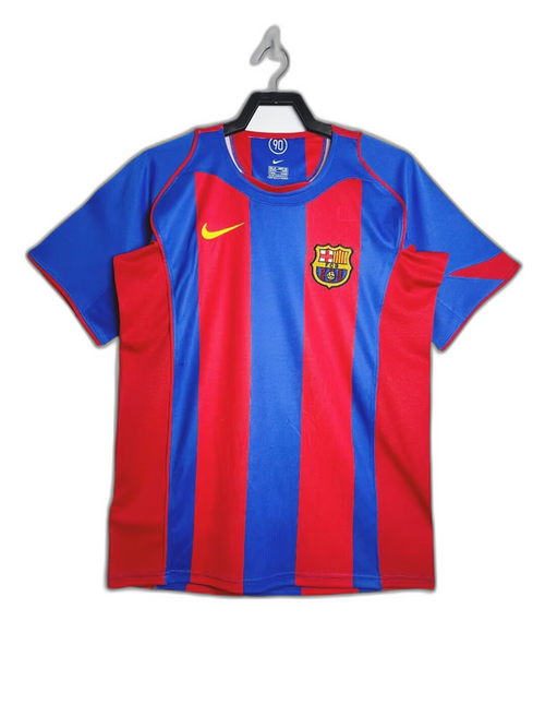 CAMISETA BARCELONA 04/05 I CASA - VERSIÓN RETRO