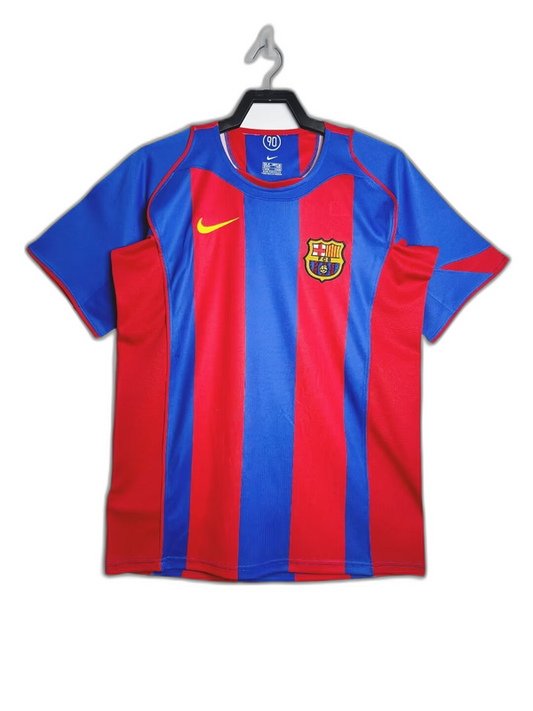 CAMISETA BARCELONA 04/05 I CASA - VERSIÓN RETRO